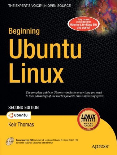 Keir Thomas/Beginning Ubuntu Linux@ From Novice to Professional [With CDROM]@0002 EDITION;