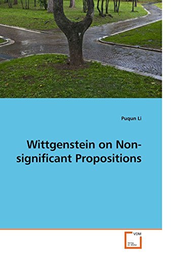 Puqun Li/Wittgenstein on Non-Significant Propositions