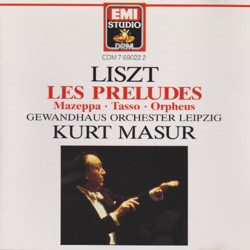 F. Liszt/Symphonic Poems (Les Preludes, Mazeppa, Tas