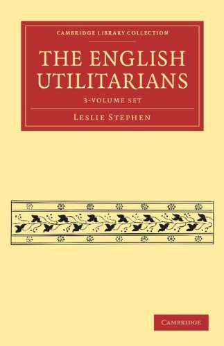Leslie Stephen/The English Utilitarians 3 Volume Paperback Set