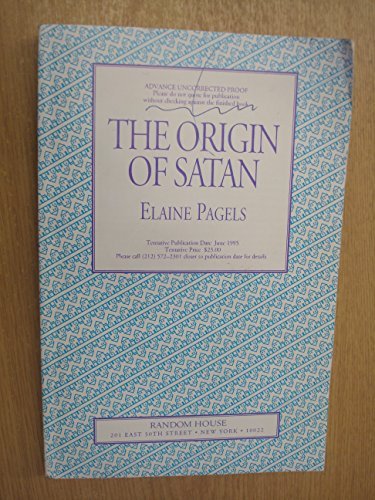Elaine Pagels The Origin Of Satan 