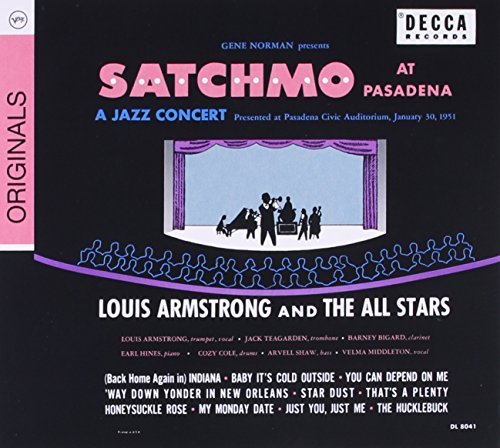 Louis Armstrong Satchmo At Pasadena 