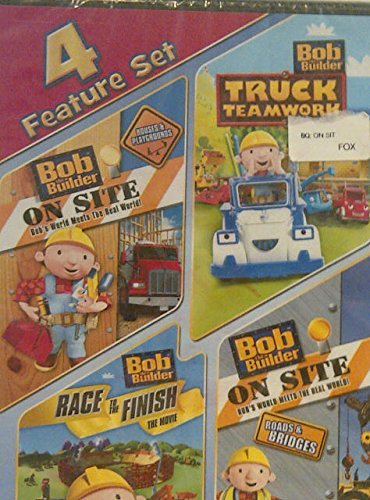 BOB THE BUILDER/Bob The Builder 4 Feature Set Dvd (On Site Houses