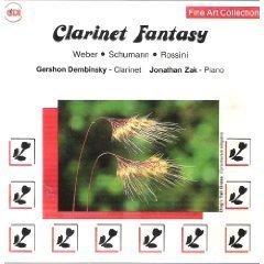 Gershon Dembinsky Jonathan Zak/Clarinet Fantasy - Weber Grand Duo Concertante Op