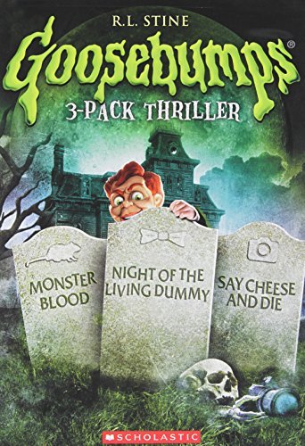 Goosebumps Night Of The Living Dummy Monster Blood Say Cheese & Die DVD 