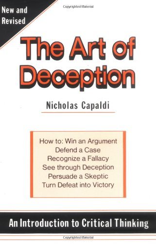 Nicholas Capaldi The Art Of Deception An Introduction To Critical 
