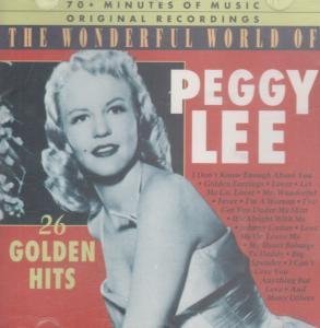 Peggy Lee The Wonderful World Of Peggy Lee 
