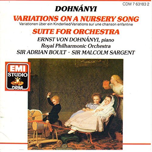 E. Von Dohnanyi/Variations On A Nursery Song, Suite For Orchestra@Dohnanyi: Variations On A Nursery Song, Suite For