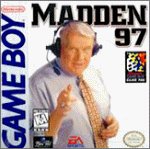 Gameboy Madden 97 
