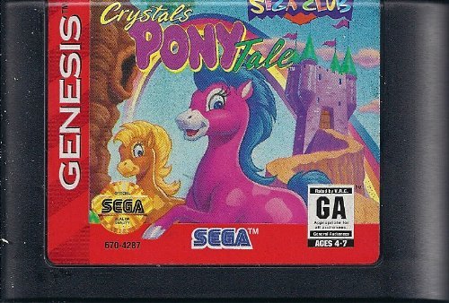 Sega Genesis Crystal's Pony Tale 