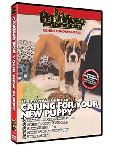 Pet Video Library Pet Video Library Caring For Your New Puppy Dvd! Includes Dog Obedie 
