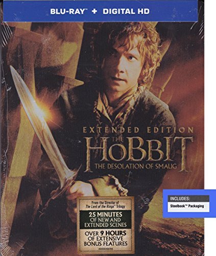 Hobbit: The Desolation Of Smaug/McKellen/Freeman/Armitage@Extended Edition Steelbook