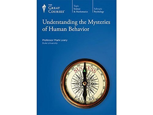 Understanding The Mysteries Of Human Behavior/Mark Leary@DVD/Book@NR