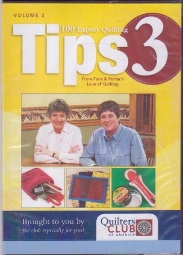 100 Expert Quilting Tips Vol. 3 (tips 201 300) 