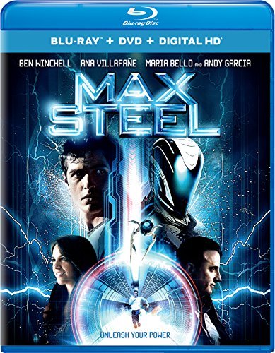 Max Steel Winchell Brener Bello Blu Ray DVD Dc Pg13 