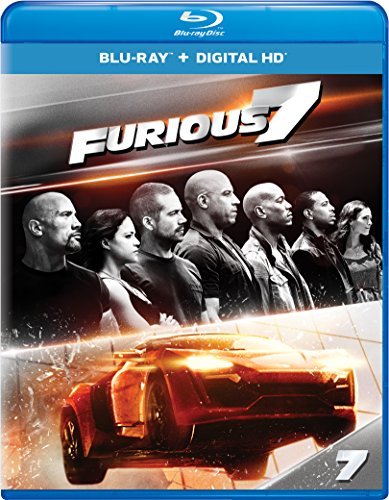 Fast & The Furious Furious 7 Blu Ray Pg13 