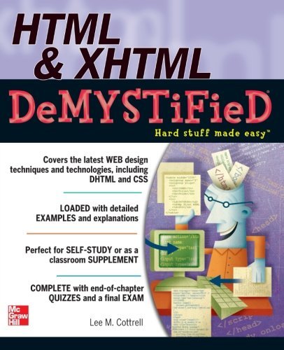 Lee Cottrell Html & Xhtml Demystified 