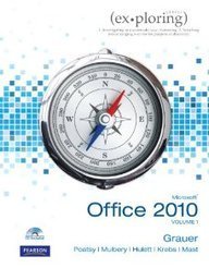 Robert T. Grauer Microsoft Office 2010 Volume 1 [with Cdrom] 