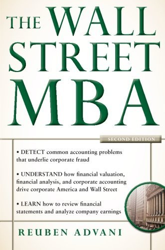 Reuben Advani The Wall Street Mba Second Edition 0002 Edition; 