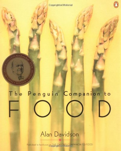 Alan Davidson The Penguin Companion To Food 