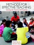 Paul R. Burden Methods For Effective Teaching Meeting The Needs Of All Students 0006 Edition; 