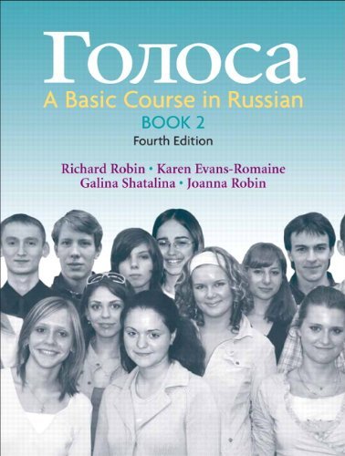 Richard Robin Golosa Book 2 A Basic Course In Russian 0004 Edition; 