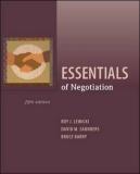 Roy J. Lewicki Essentials Of Negotiation 0005 Edition; 