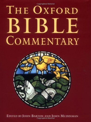 John Barton The Oxford Bible Commentary 