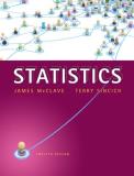 James T. Mcclave Statistics [with Cdrom] 0012 Edition; 