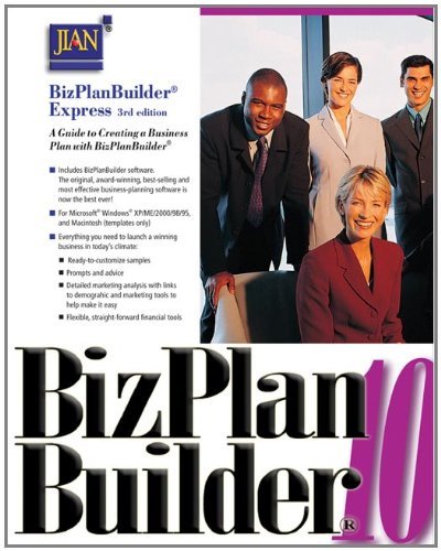 Jill E. Kapron Bizplanbuilder Express A Guide To Creating A Business Plan With Bizplanb 0003 Edition; 