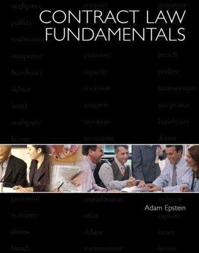 Adam Epstein Contract Law Fundamentals 