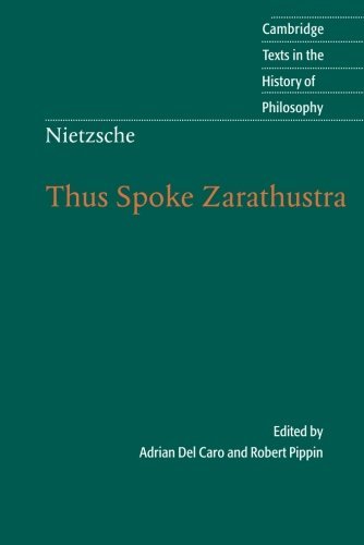 Robert Pippin/Nietzsche@ Thus Spoke Zarathustra