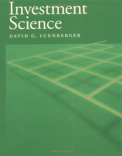 David G. Luenberger/Investment Science