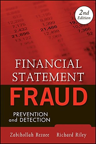 Zabihollah Rezaee Financial Statement Fraud Prevention And Detection 0002 Edition; 