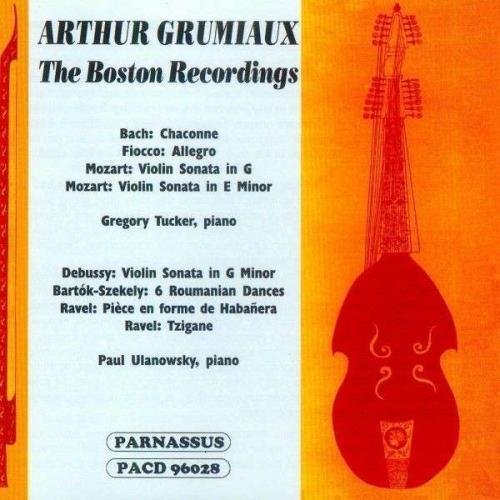 Arthur Grumiaux/Boston Recordings