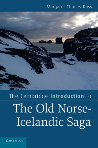 Margaret Clunies Ross The Cambridge Introduction To The Old Norse Icelan 