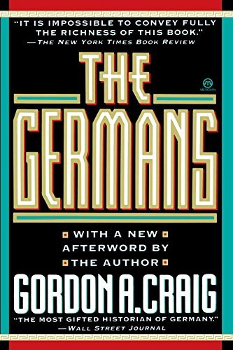 Gordon A. Craig/The Germans