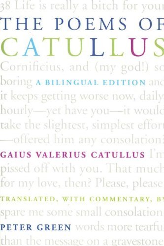 Gaius Valerius Catullus The Poems Of Catullus 