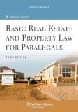 Jeffrey A. Helewitz Basic Real Estate And Property Law For Paralegals 0003 Edition; 