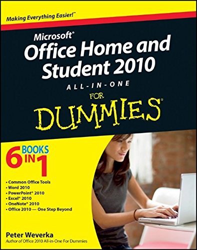 Peter Weverka Microsoft Office Home And Student 2010 All In One 