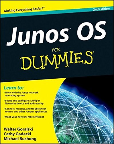 Walter J. Goralski Junos Os For Dummies 0002 Edition; 