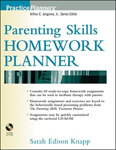 Sarah Edison Knapp Parenting Skills Homework Planner [with Cdrom] 