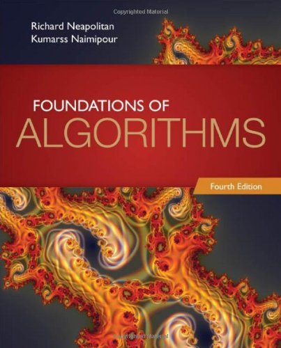 Richard Neapolitan Foundations Of Algorithms 0004 Edition; 
