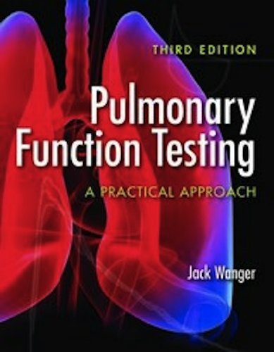 Jack Wanger Pulmonary Function Testing A Practical Approach 0003 Edition; 