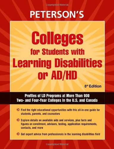 Peterson's Colleges For Students With Learning Disabilities O 0 Edition; 