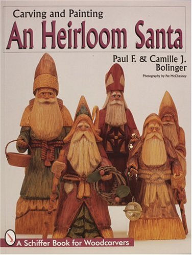 Paul Bolinger Carving And Painting And Heirloom Santa 