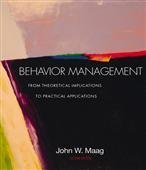 John W. Maag Behavior Management From Theoretical Implications To Practical Applic 0002 Edition;revised 