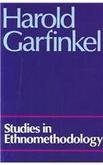 Harold Garfinkel Studies In Ethnomethodology Revised 
