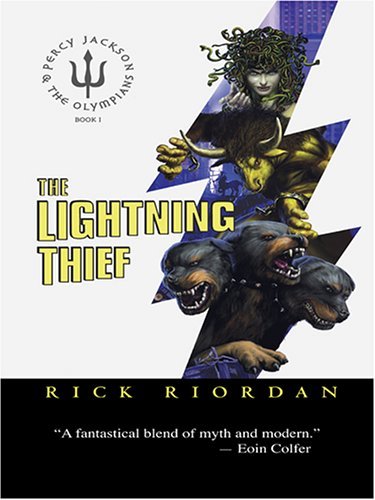 Rick Riordan The Lightning Thief Large Print Large Print 