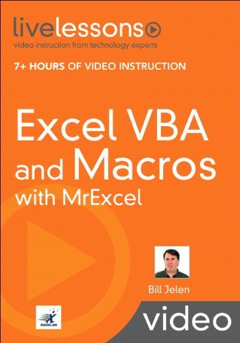 Bill Jelen Excel Vba And Macros With Mrexcel [with Book(s)] 